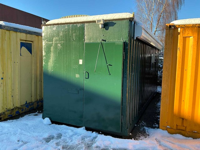 20 ft. wooncontainer - afbeelding 1 van  20