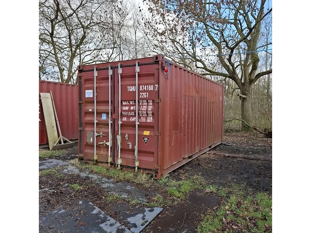 20 ft zeecontainer met inhoud - afbeelding 1 van  10