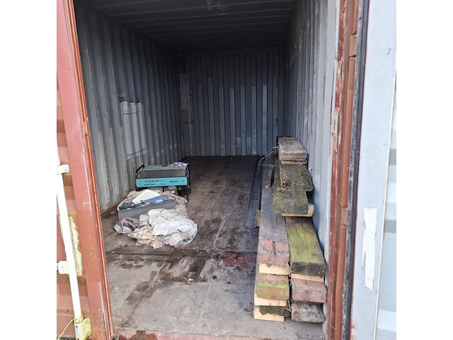20 ft zeecontainer met inhoud - afbeelding 8 van  10