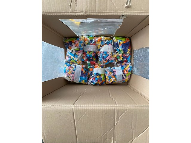 20 kg nieuwe bouwblokjes (passend op lego) - afbeelding 7 van  9
