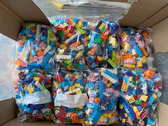 20 kg nieuwe bouwblokjes (passend op lego) - afbeelding 9 van  9