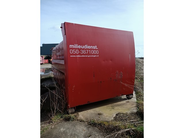 20 m³ haakarm afzet perscontainer, geesink kiggen, 2000 - afbeelding 8 van  9