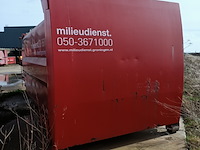 20 m³ haakarm afzet perscontainer, geesink kiggen, 2000 - afbeelding 8 van  9
