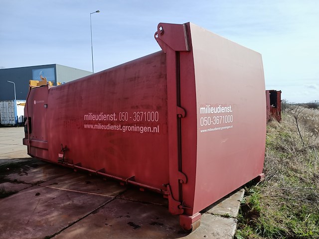 20 m³ haakarm afzet perscontainer, geesinknorba, 2012 - afbeelding 3 van  9