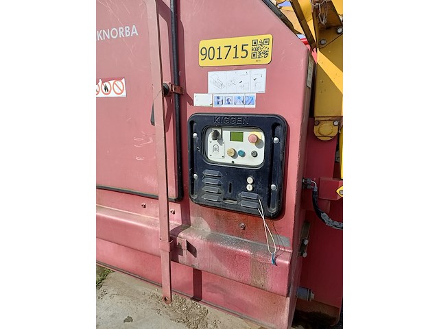 20 m³ haakarm afzet perscontainer, geesinknorba, 2012 - afbeelding 8 van  9