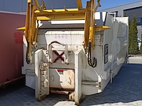 20 m³ haakarm afzet perscontainer, kiggen, pd745, wit, 2001 - afbeelding 3 van  10