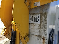 20 m³ haakarm afzet perscontainer, kiggen, pd745, wit, 2001 - afbeelding 6 van  10