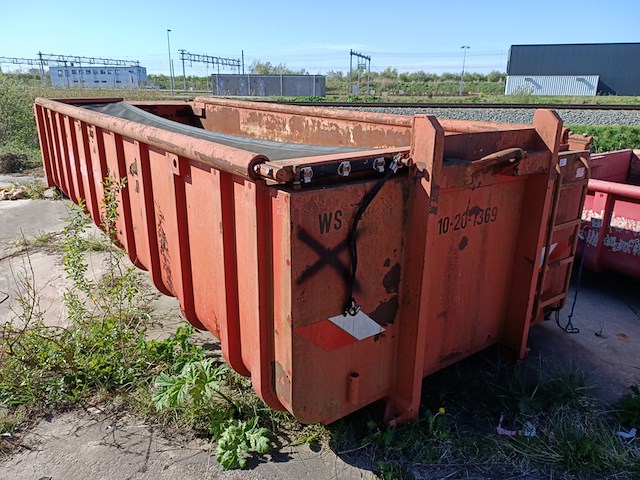 20 m³ haakarm afzetcontainer, ktk, 2010 - afbeelding 1 van  9