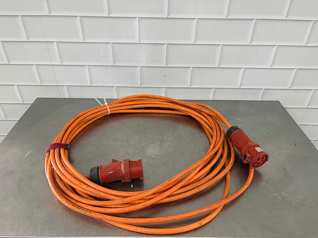 20 meter krachtstroom kabel - afbeelding 1 van  2