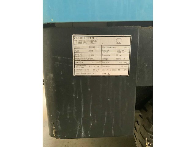 20 pulitecno omega 112 hogedrukreiniger - afbeelding 6 van  6