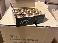 20 sets van 12 stuks led waxine lichtjes inclusief batterij homebound, rust