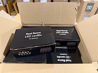 20 sets van 12 stuks led waxine lichtjes inclusief batterij homebound, simply taupe - afbeelding 4 van  6