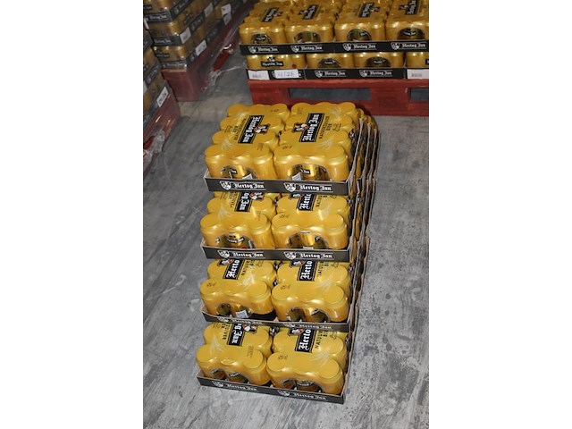 20 twelvepacks hertog jan bier 0,33cl. 240 blikken. tht 4-2026. bod inclusief statiegeldwaarde van 36 euro. - afbeelding 2 van  2