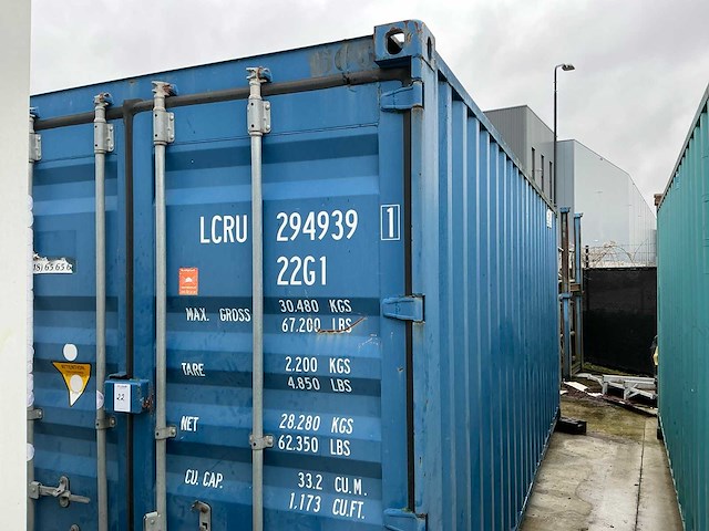 20 voets zeecontainer - afbeelding 1 van  17