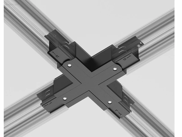 20 x 3-fase spanningsrail flex koppelstuk zwart - afbeelding 3 van  7