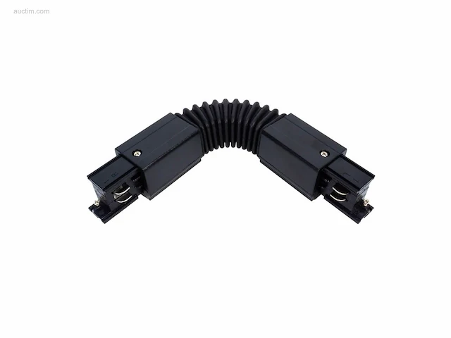 20 x 3-fase spanningsrail flex koppelstuk zwart - afbeelding 3 van  8