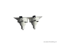 20 x downlight fitting – draaibaar – gu10 – wit/zwart – ip20 – ep-2 - afbeelding 2 van  4