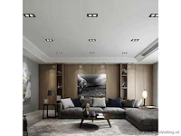 20 x downlight fitting – draaibaar – gu10 – zwart – ip20 – ep-2 - afbeelding 5 van  5