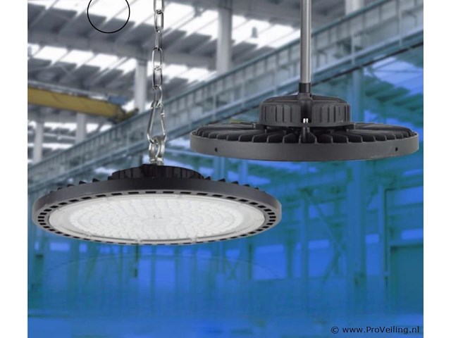20 x highbay ufo 100w - pro design smd - dimbaar - koud wit 6500k - afbeelding 5 van  9