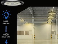20 x highbay ufo 200w - pro design smd - dimbaar - neutraal wit 4000k - afbeelding 1 van  9