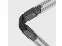 20 x intec 3-fase spanningsrail flex koppelstuk zwart
