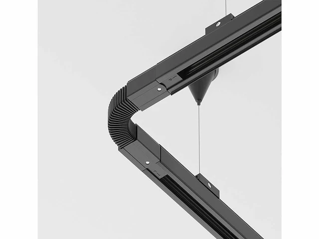 20 x intec 3-fase spanningsrail flex koppelstuk zwart - afbeelding 2 van  8