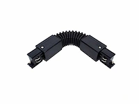 20 x intec 3-fase spanningsrail flex koppelstuk zwart - afbeelding 3 van  8