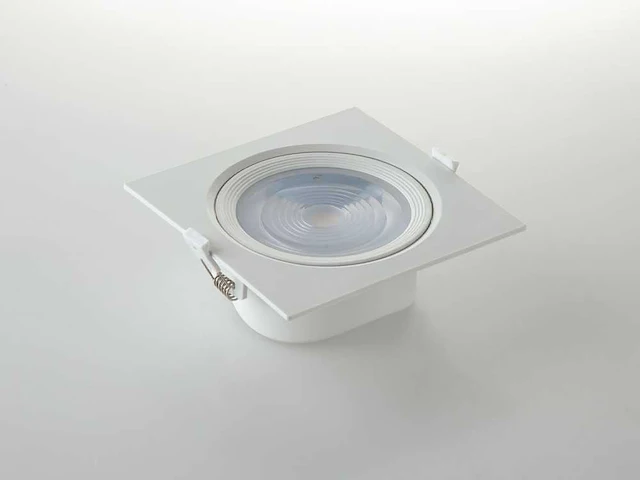 4 x anello led plafond lamp zwart - afbeelding 4 van  7