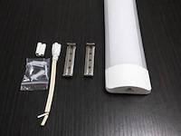 20 x led batten 36w – 120cm – 6500k koud wit – koppelbaar – tetra-120 - afbeelding 3 van  5
