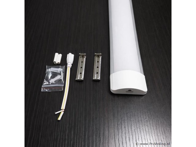 20 x led batten 36w – 120cm – 6500k koud wit – koppelbaar – tetra-120 - afbeelding 3 van  5