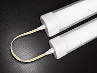 20 x led batten 36w – 120cm – 6500k koud wit – koppelbaar – tetra-120 - afbeelding 4 van  5