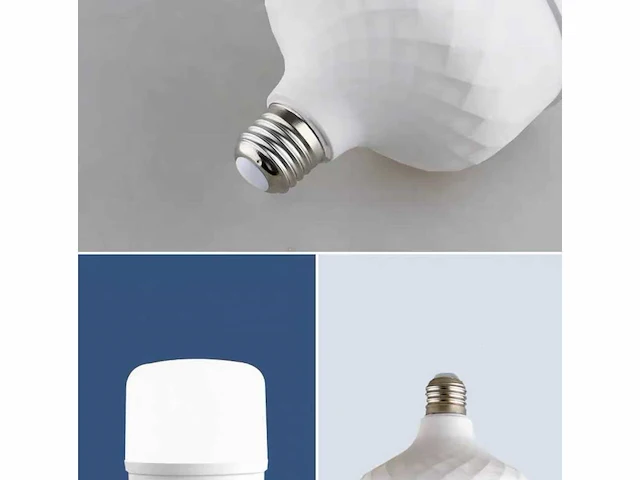 20 x led lamp – e27 – 48w – 6500k koud wit – ip20 - afbeelding 3 van  3