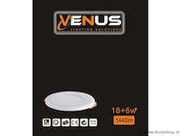 20 x led paneel – blauw / wit – 24w (18w + 6w) – aan/uit - afbeelding 4 van  5