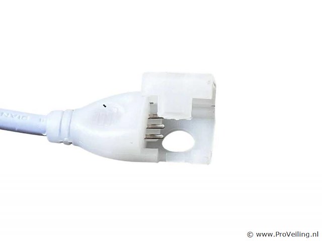 20 x led strip connector – dubbele kleur – zonder solderen – hoge kwaliteit - afbeelding 2 van  2