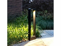 20 x tuinlamp – 60 cm – 7w led – 3000k warm wit – ip54 – zwart – sla-01