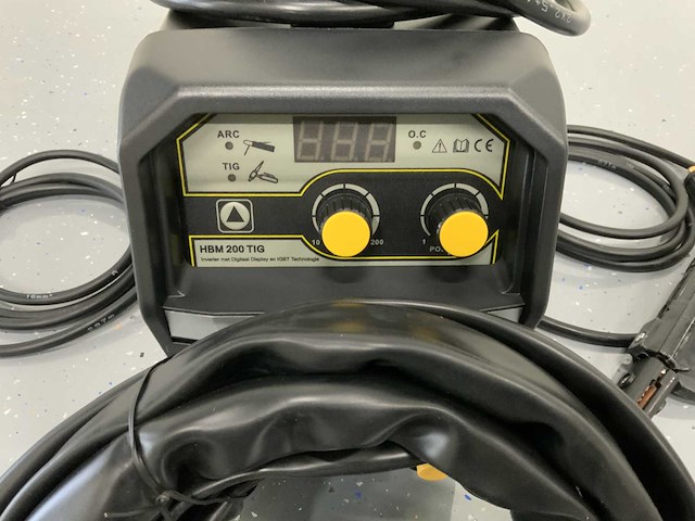 200 tig - lasmachines met digitaal display - afbeelding 5 van  7