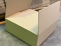 200 verzenddozen 39x39x14cm dubbelgolf bruin - afbeelding 2 van  3