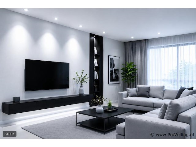 200 x led spot gu10 – 6w – 6400k koud wit – ip20 - afbeelding 2 van  4