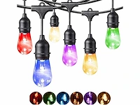 200 x st45 filament shockproof led lampen – 5 kleuren – e27 - afbeelding 4 van  8