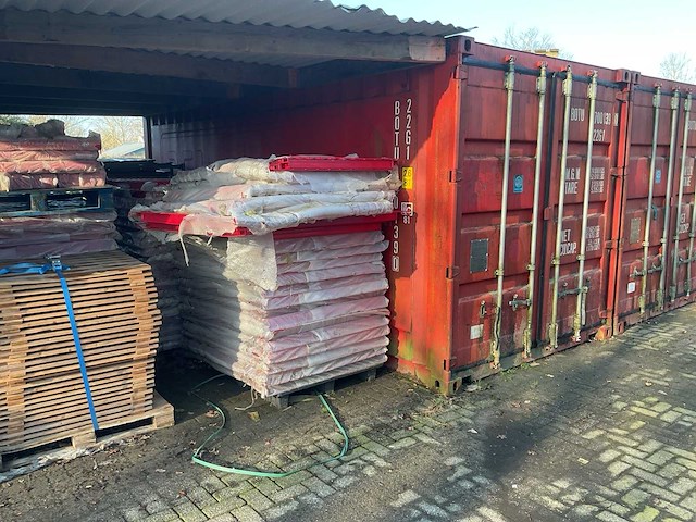2000 - 2 x zeecontainer 20ft met overkapping ertussen - afbeelding 4 van  15
