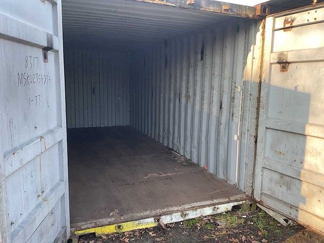 2000 - 2 x zeecontainer 20ft met overkapping ertussen - afbeelding 8 van  15