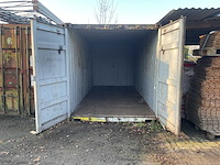 2000 - 2 x zeecontainer 20ft met overkapping ertussen - afbeelding 9 van  15