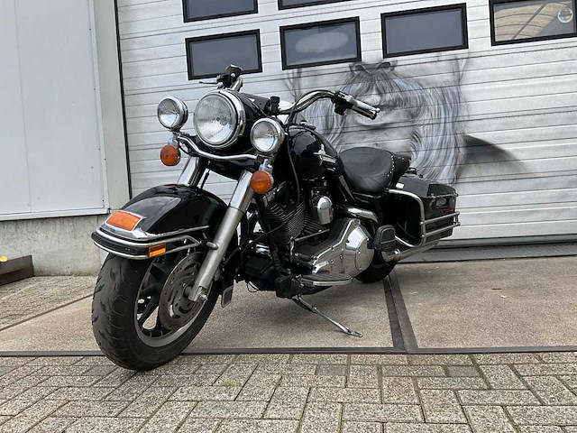 2000 - harley davidson - tour - flhpi - road king police edition motorfiets met lichte schade - afbeelding 16 van  22