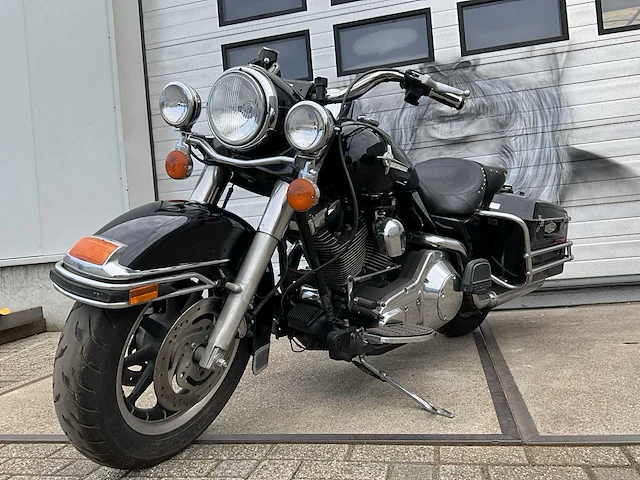 2000 - harley davidson - tour - flhpi - road king police edition motorfiets met lichte schade - afbeelding 7 van  22