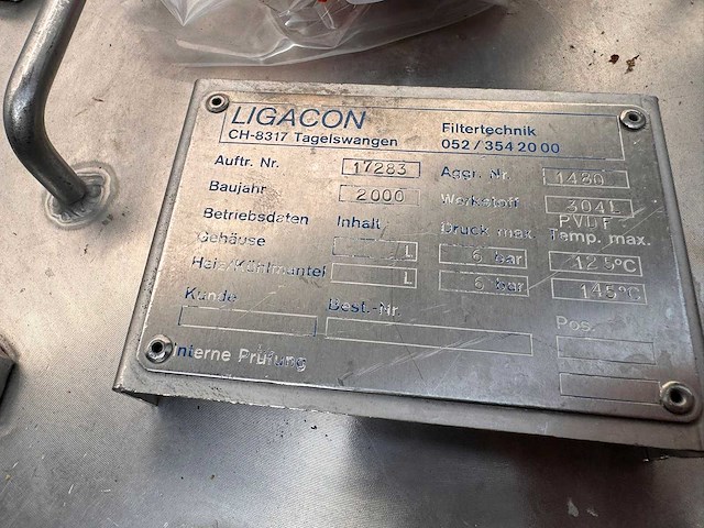 2000 - ligacon - industrieel filtratievat - afbeelding 4 van  10