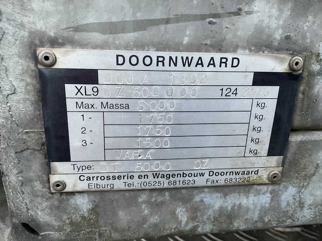 2000 - volkswagen - lt 46a 2.8 tdi lang - be combinatie - afbeelding 15 van  23