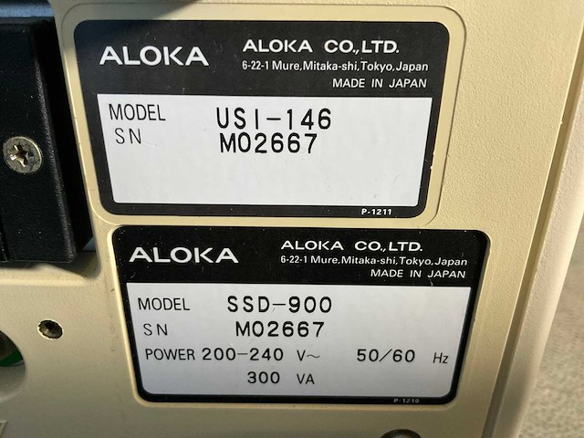 2000 aloka usi-146 echo - afbeelding 8 van  8