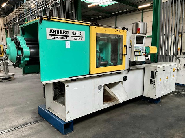 2000 arburg allrounder 420 c 1300-350 spuitgietmachine - afbeelding 1 van  30