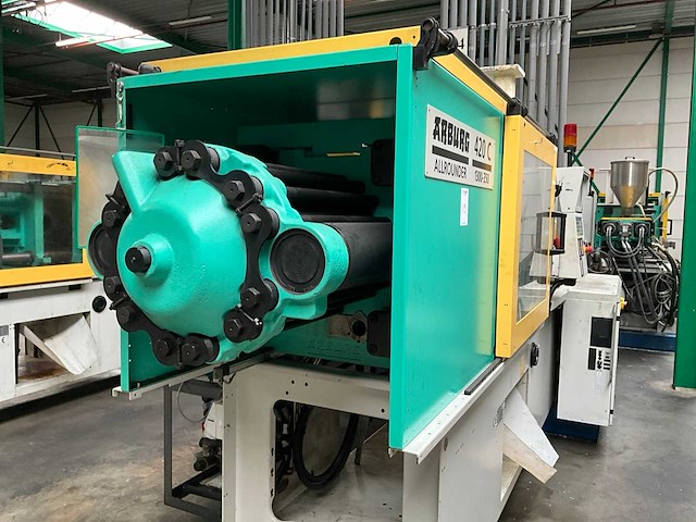 2000 arburg allrounder 420 c 1300-350 spuitgietmachine - afbeelding 7 van  27