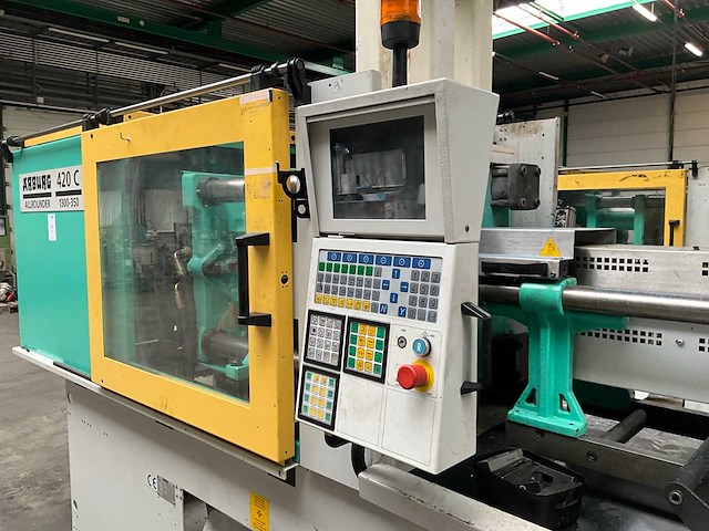 2000 arburg allrounder 420 c 1300-350 spuitgietmachine - afbeelding 25 van  27